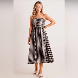 Nordstrom Sullivan Strapless Sullivan Dress. Ruched top. XS. NWT. Sold out!